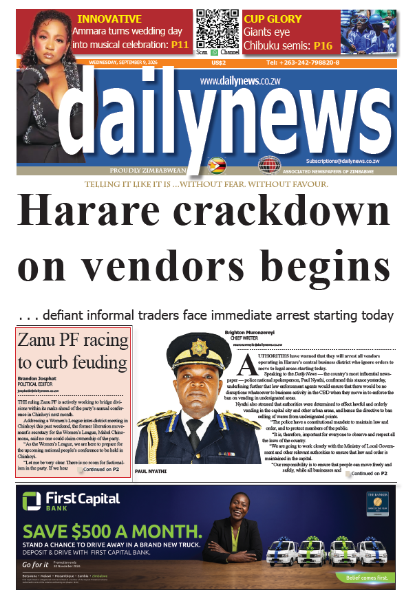 Wednesday 9 September 2026